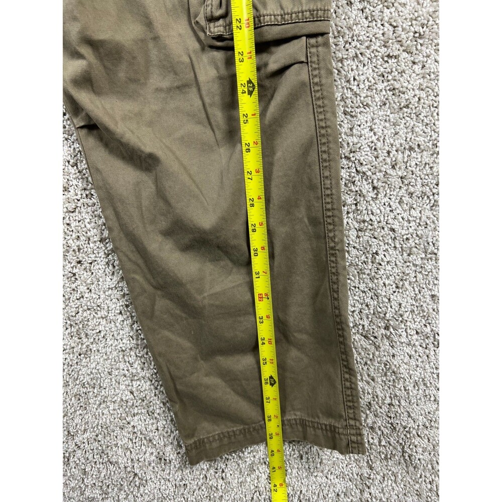 Vintage Y2K Mossimo Cargo Pants Mens 38x30 Khaki Gorpcore Grunge Wide Leg - Picture 6 of 9